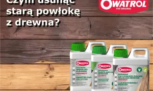 Usuwanie farby z drewna z pomocą produktów Owatrol. Preparaty do czyszczenia i usuwania powłok.